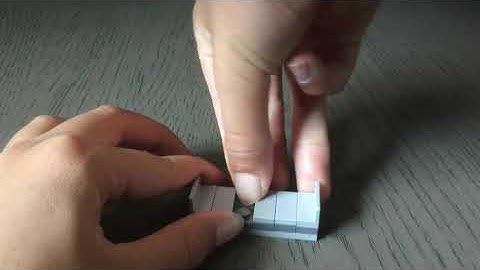 LEGO Bookshelf puzzle box-full tutorial-easy to build