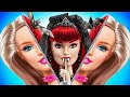 ソフトガールから億万長者ヴァンパイアへ💄🦇最も豪華で怖い変身！😱✨