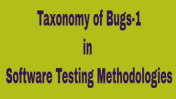 Taxonomy of Bugs-1