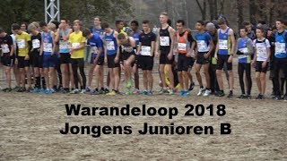 Warandeloop 2018 - Jongens Junioren B