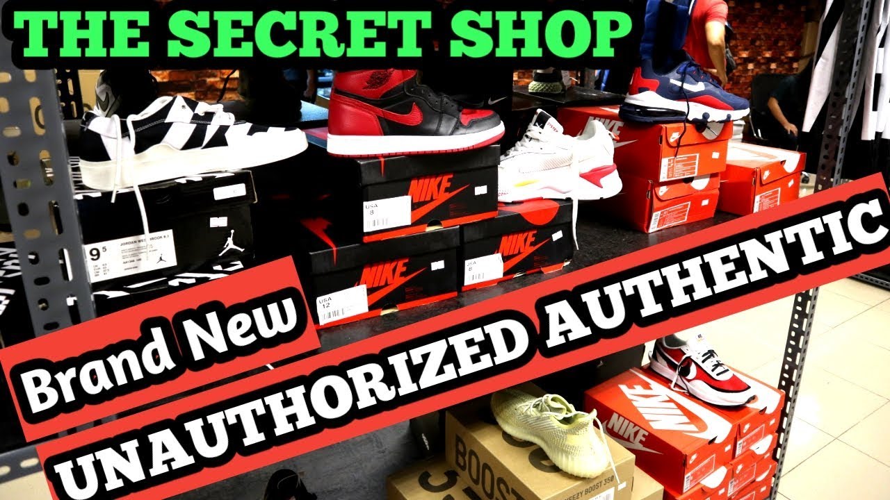 unauthorized authentic shop