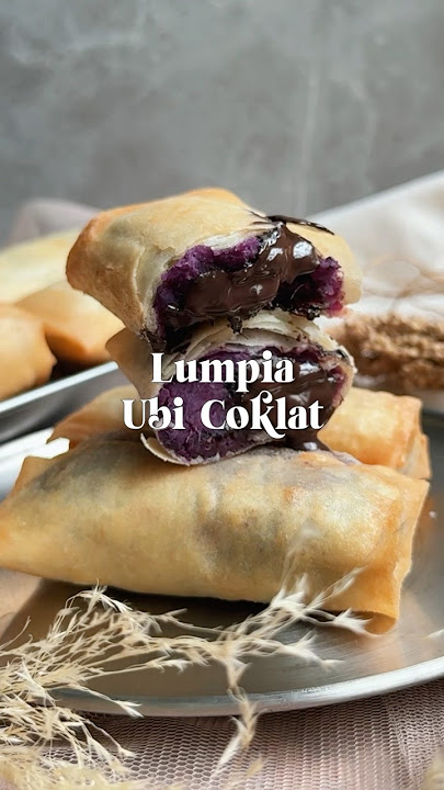 Rasa ubi ungu yang manis, ketemu dengan legitnya coklat emang gada lawan!