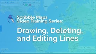 Drawing, Deleting, and Editing Lines | Scribble Maps Video Training Series