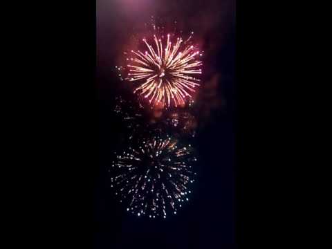 Feuerwerk Wochenende an