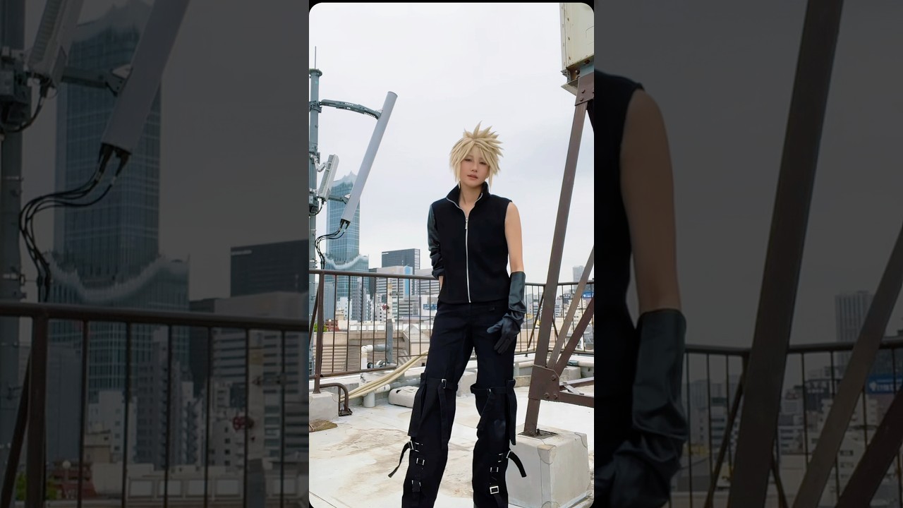 ※私服　クラウドコスプレ　#クラウドコスプレ　#ファイナルファンタジーコスプレ