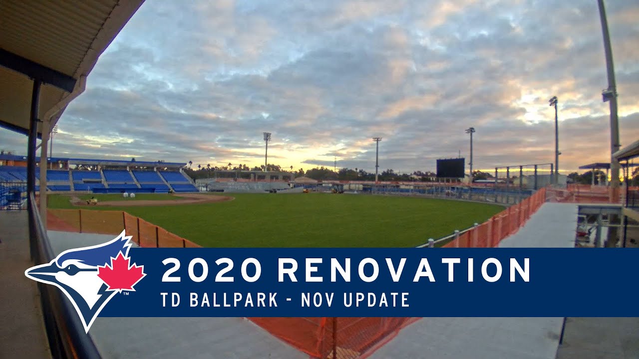 Toronto Blue Jays - TD Ballpark Renovation Progress - Outfield