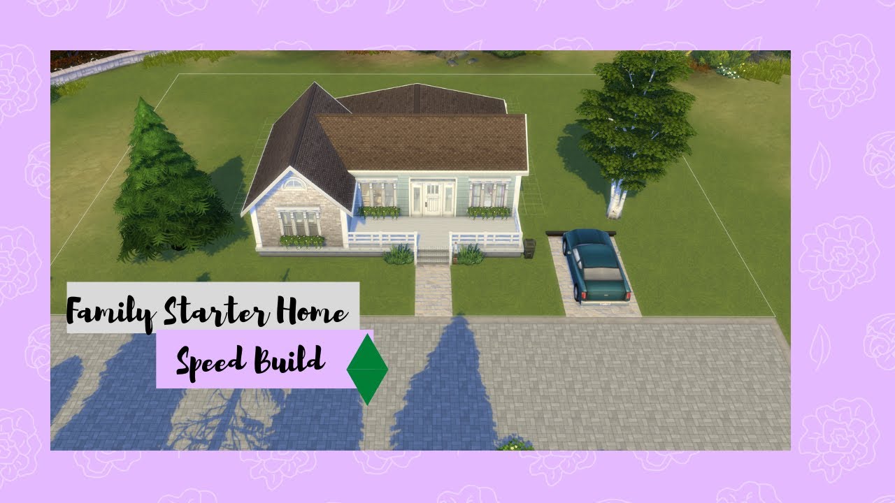 Family Home Speed Build - YouTube