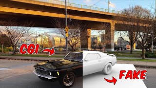 Celebrity Mustang CGI Integration with Live Footage | VFX Breakdown #vfx #cgi #automobile Profile