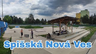 Super trip do Spišskej Novej Vsi . DIY street skatepark #13Slovenskeskateparky