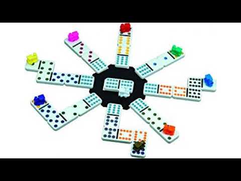 MUST SEE Gear Review! Cardinal Mexican Train Domino Game with Aluminum Case