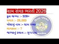 GPSSB Gram Sevak Recruitment 2026
