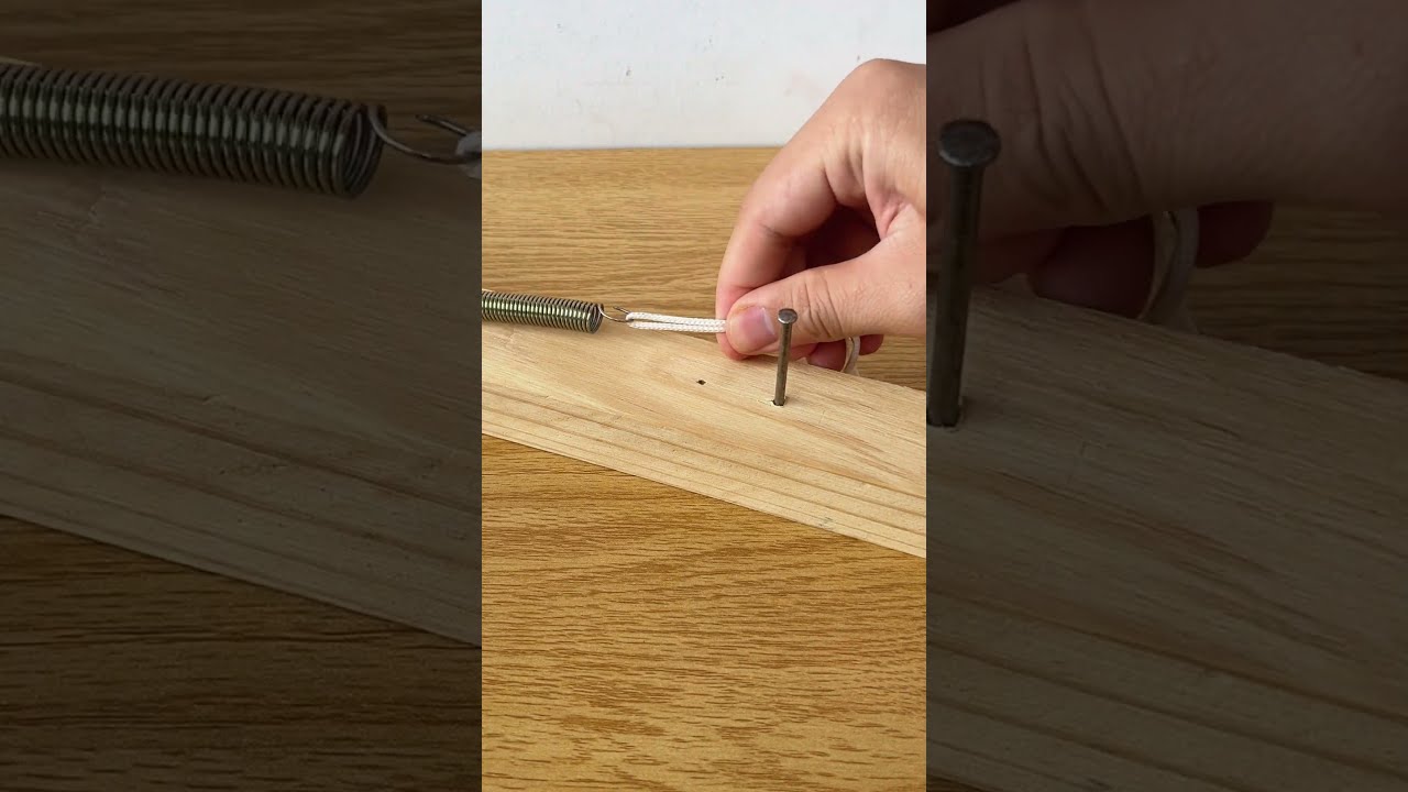Genius Way To Stretch A Tension Spring Shorts