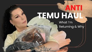 Temu Anti-Haul What I'm Returning & Why #temuhaul #temustyle #temufinds #temufashion screenshot 4