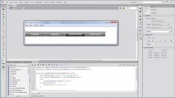 Flash Menu Using Actionscript 3.0 - Tutorial