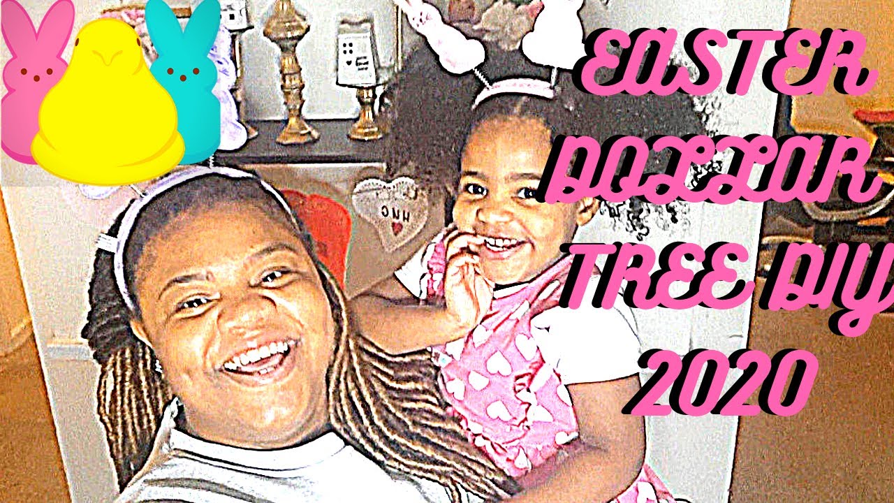 DOLLAR TREE DIY EASTER DECOR | SPRING DECOR 2020