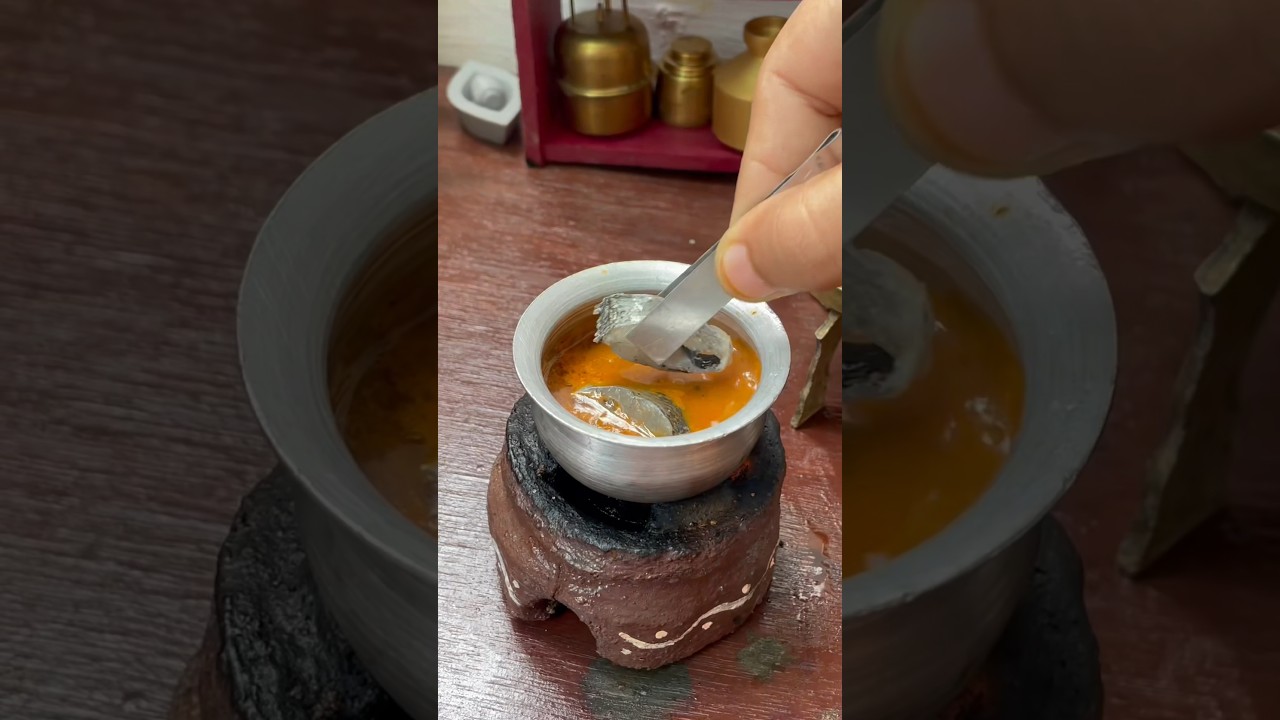 Miniature Fish Curry🔥🔥 Mini Cooking Shorts 