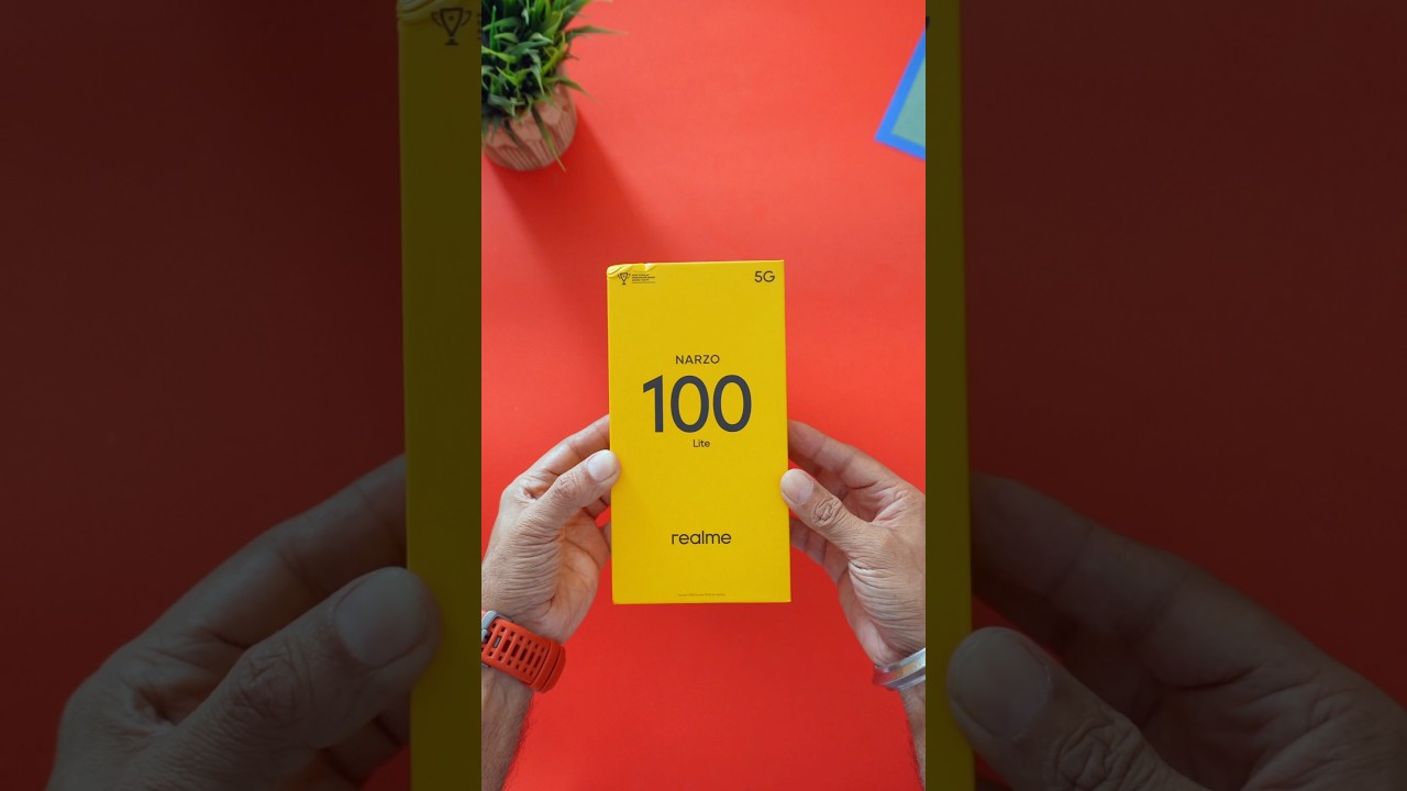 realme Narzo 100 Lite 5G - Unboxing and Hands-on 🔥🔥 #ytshorts #realmenarzo100lite