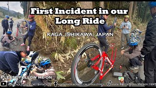 First Incident in our Long Ride