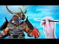 Tenjin 3d printed and painted custom statue how its made