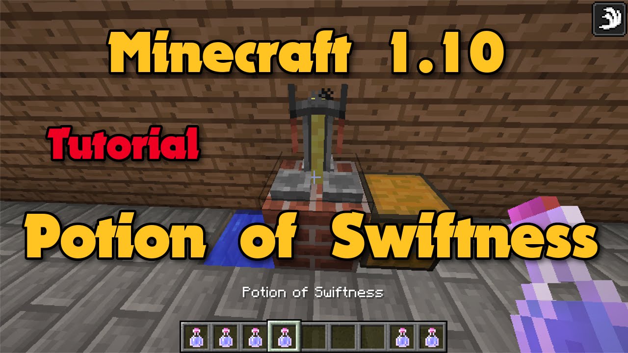 How Do I Make A Speed Potion In Minecraft | Recipe for Potion