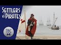 Jamestown Settlers versus Spanish Pirates