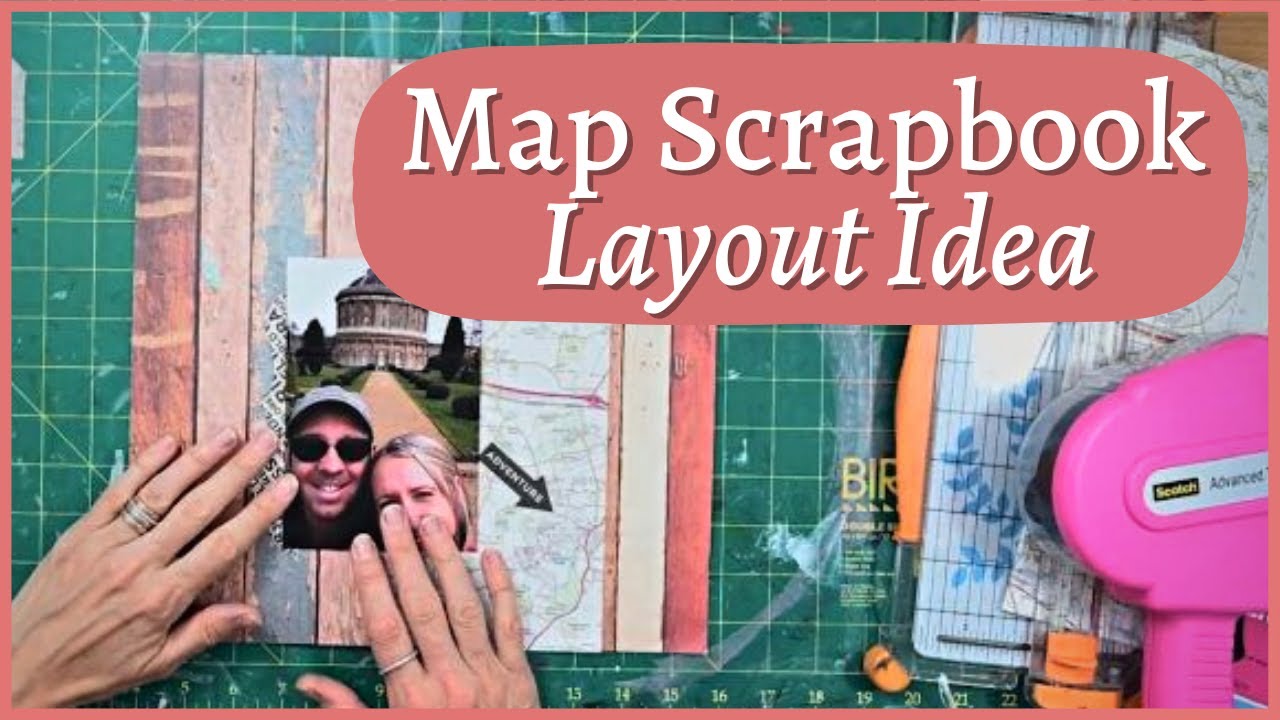 How to Create a Vacation Scrapbook - FLYING WITH FOUR
