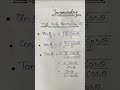 Trigonometry (Half Angle Formulas)#trigonometry #maths #education #basic #shortsvideo