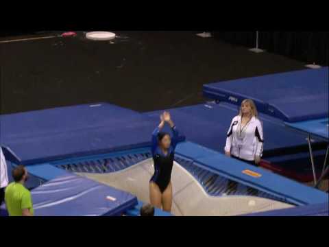 Hally Piontek - Trampoline Routine 1 - 2017 USA Gymnastics Championships