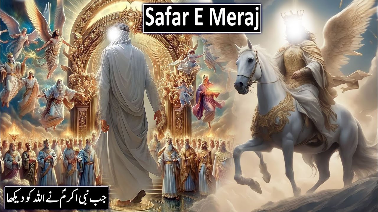 Shab e Meraj Ka Waqia  The Journey Of Miraj  27 Rajab  Raja Sarfaraz Tv