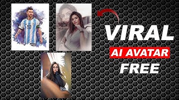 How to edit viral Instagram Ai Avatar Free | Vector Art in one click photo editing | trending edit