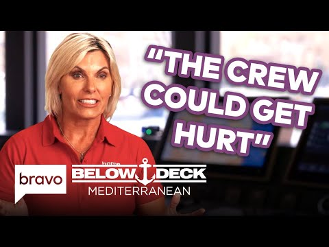 The Crew Suffers A Dangerous Stabilizer Failure | Below Deck Mediterranean Highlight (S7 E2) | Bravo