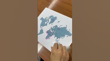 The real size of Africa on the Map #Shorts