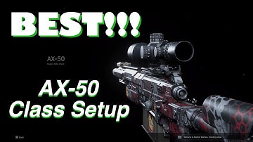 AX-50... (Best QuickScoping CLASS SETUP in UPDATE 1.13 MODERN WARFARE)