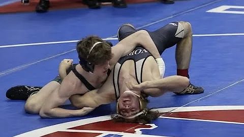David Gleason State 2022- Freshmen 132 lbs 3rd Pla...