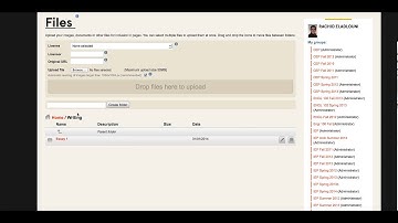 ePortfolio Tutorials: Uploading files