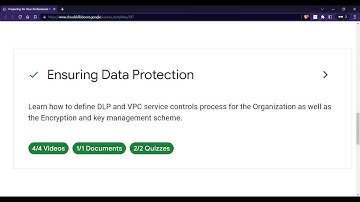 Ensuring Data Protection || Diagnostic & Knowledge Check Answers