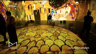 KLIMT THE IMMERSIVE EXPERIENCE - 360 VIDEO MAPPING - DIRTY MONITOR