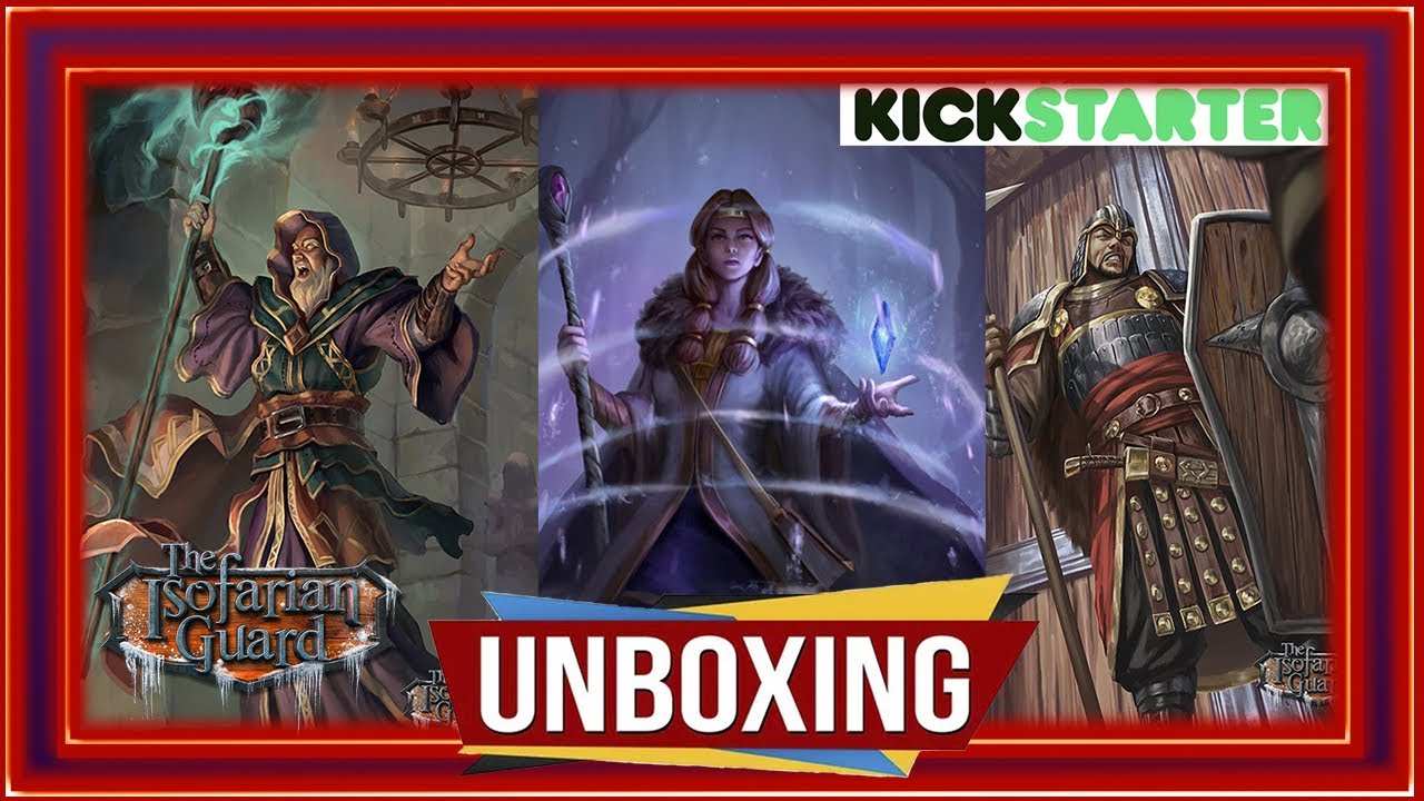 Unboxing The Isofarian Guard [Kickstarter Edition] YouTube