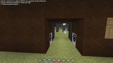 Push-button doors in NodeCore