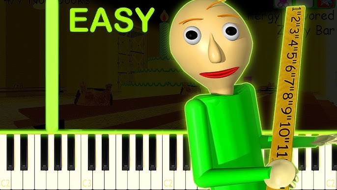 Play Baldi's Basics Menu Theme Music Sheet