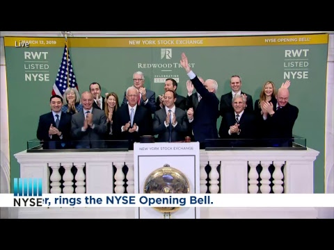 REDWOOD TRUST, INC. RINGS THE NYSE OPENING BELL®