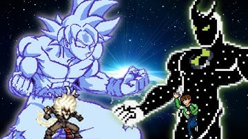 Son Goku DBS 3.5 OP(All Form) VS Ben 10 S3 OP in Jump Force Mugen