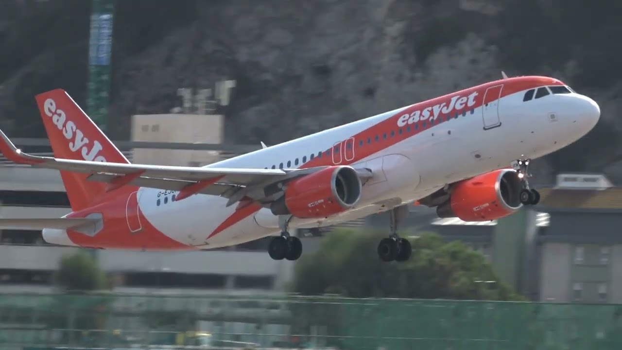 Departures and A400M at Gibraltar 06 Nov 2025