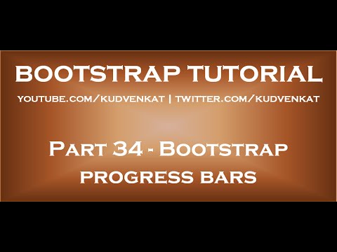 Bootstrap progress bars