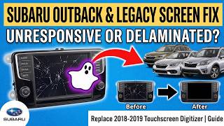 2018-2019 Subaru Outback & Legacy Touchscreen Digitizer Replacement | Installation Guide