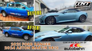 A Morning in the Tint Shop | Open Up Shop & Installs | Aston Martin DB12 & Ford Ranger Ceramic Tint