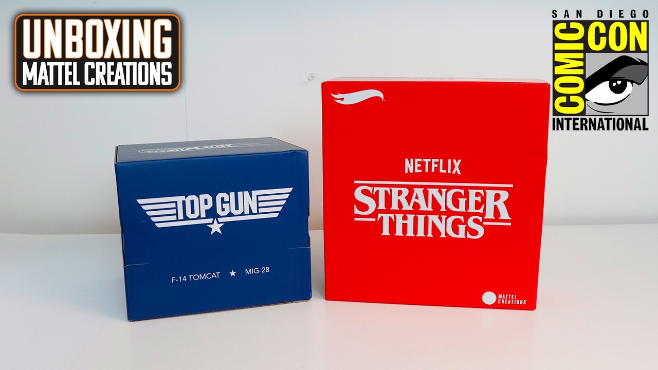 Hot Wheels SDCC 2026 Exclusives | Top Gun & Stranger Things