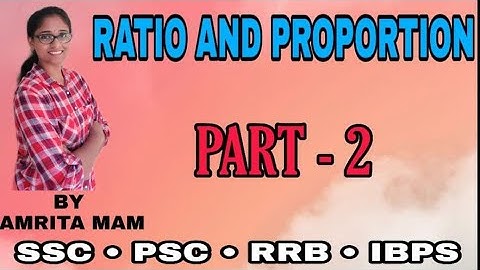 RATIO AND PROPORTION PART 2 (MALAYALAM)