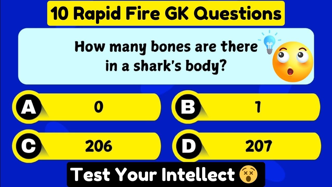 10 Arcane GK Trials! ⚡️ 10 Seconds to Triumph 😔 Are You a Smarter