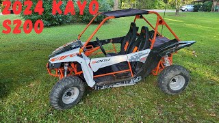 2024 Kayo S200 ride along